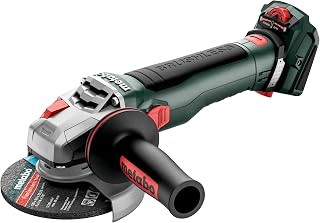 metabo Cordless Angle Grinder WVB 18 LT BL 11-125 Quick - 18 V, 125 mm Disc Diameter - Brushless Motor, Speed Control, Quick Release Nut, Brake System, Tool-free Adjustable Protective Cover