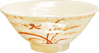 Thunder Group Gold orchid melamine dinnerware collection 16 oz, 6" soup bowl, comes in dozen