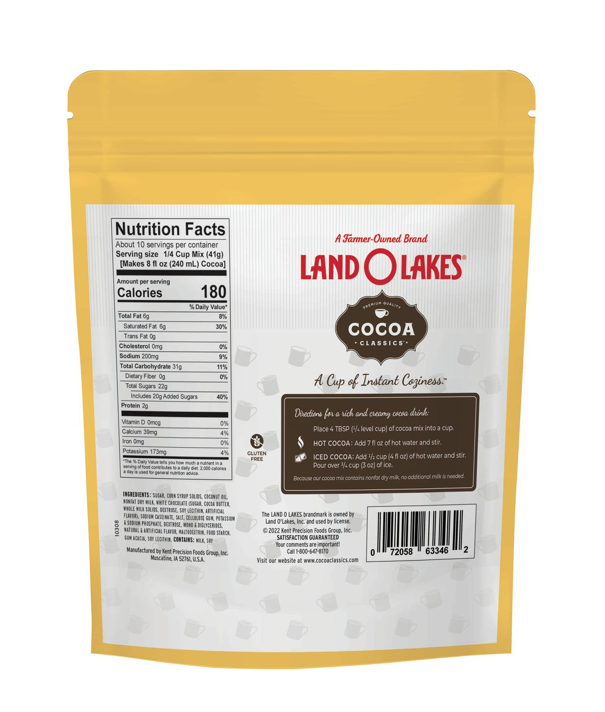 Land O Lakes Arctic White (New) / 14.8 Ounce (Pack of 1) / White Cocoa
