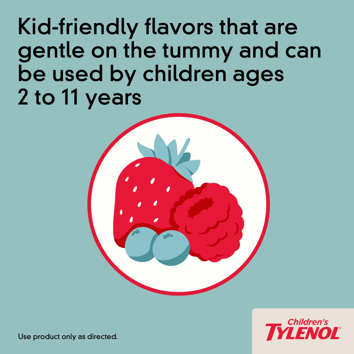Tylenol Wild Berry Dye Free / 24 Count (Pack of 2) / Wild Berry Medications