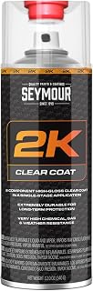 Seymour 2K Clear Coat 11.8 oz | High-Gloss, 2-Component Aerosol, Easy to Apply, Long-Lasting Finish, Weather Resistant
