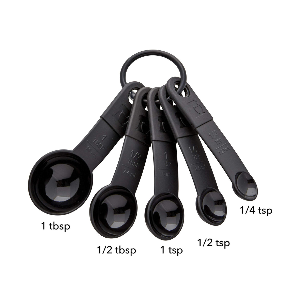 KitchenAid Black / Spoons / Set of 5 Spoons