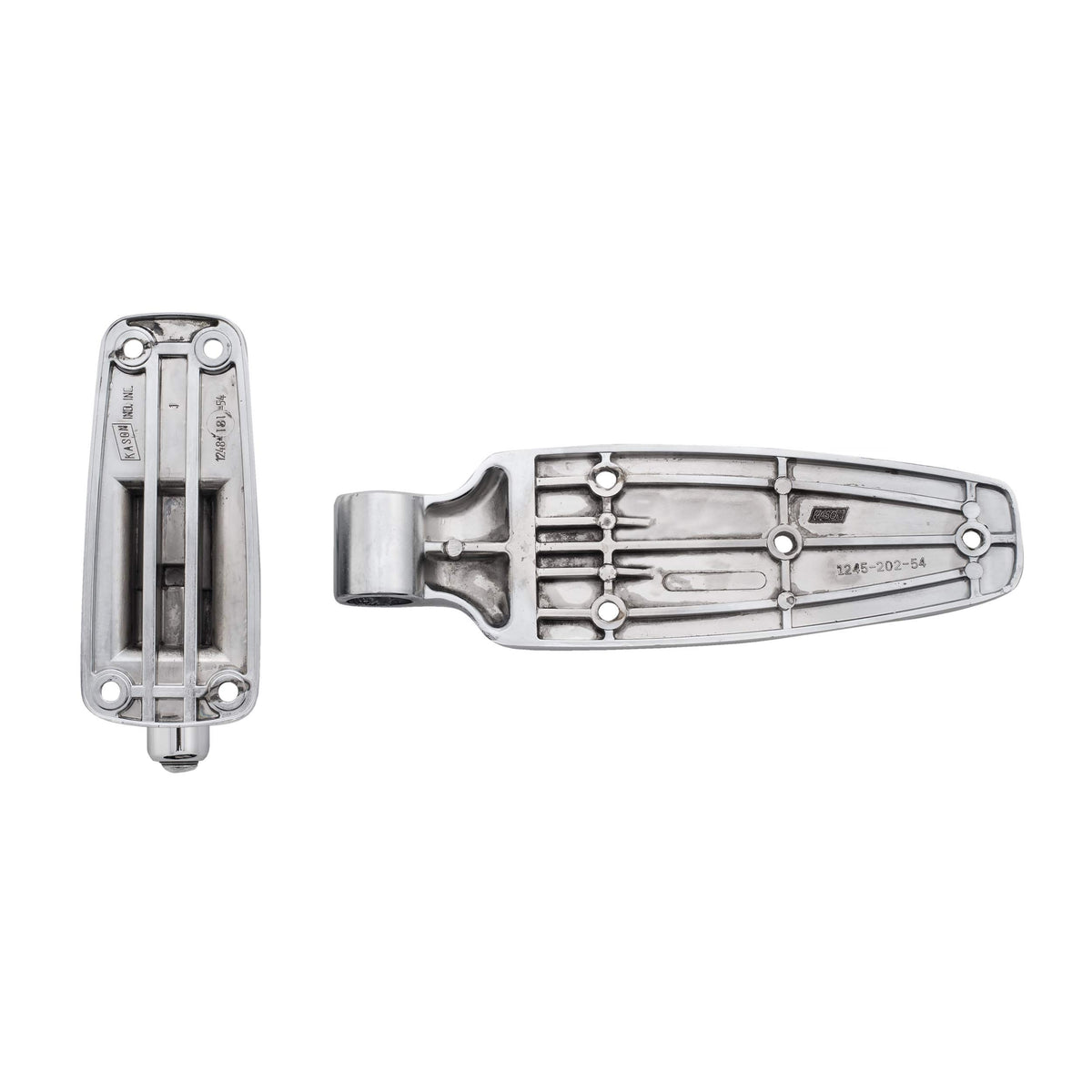 1248 Spring Assisted Hinge by Kason – Offset: 1-1/2 Inch, Zinc, Model 1248-C112
