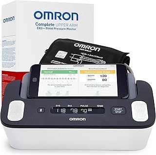 Omron Complete 2-in-1 Blood Pressure Monitor + EKG for Home Use