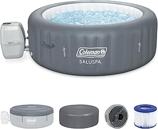 Coleman SaluSpa Energy-Efficient AirJet 4-6 Person Inflatable Hot Tub