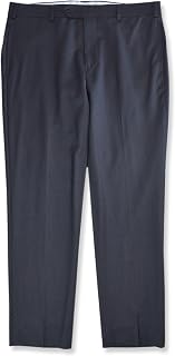 Brooks Brothers Mens Milano Slim Fit Flat Front Reda Wool Blend Pants,