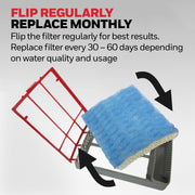 Humidifier Wicking Filter T for Select Honeywell Models – 3 Count (Pack of 1), Plastic, White, Model HFT600PF3