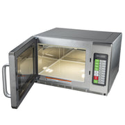 Winco 1.2 Cubic Feet / 2,100 W (Touch) / Silver Countertop Microwave Ovens