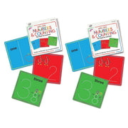 Numbers & Counting Cards Set by Wikki Stix – Medium, Pack of 63, Model WKX608-2