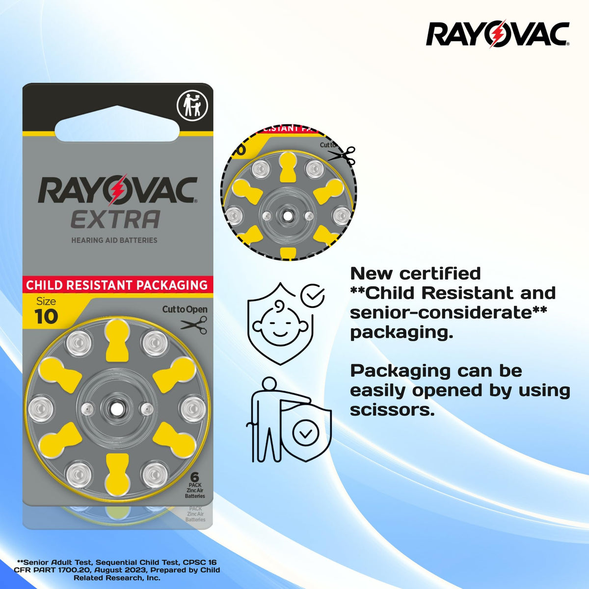 Hearing Aid Battery by Rayovac – 60 Count (Pack of 1), Iron, Brown Tab, Pack of 60, Model 312 / PR41