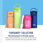 FUNTAINER 16oz Plastic Bottle with Spout Lid by THERMOS – 16 Ounces, Plastic, Frozen, Model GP4044FZ6