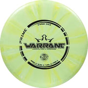 Dynamic Discs Prime Burst Warrant Disc Golf, Beginner Friendly Frisbee Discs Golf, Understable Midrange Discs, 170g+, Green