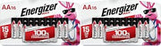 Energizer AA Batteries, Max Double A Battery Alkaline, 16 Count (Pack of 2)