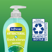 Softsoap Fresh Citrus / 11.25 Fl Oz (Pack of 6) / Blue Hand Wash