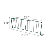 Thunder Group Green / 21" / 1 Shelf Dividers