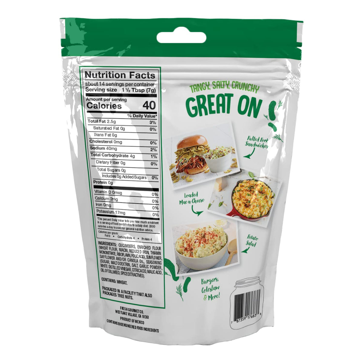 Variety Pack Salad Toppings (Crispy Dillies + Crispy Jalapenos) by Fresh Gourmet – 19.5 Ounce (Variety Pack)
