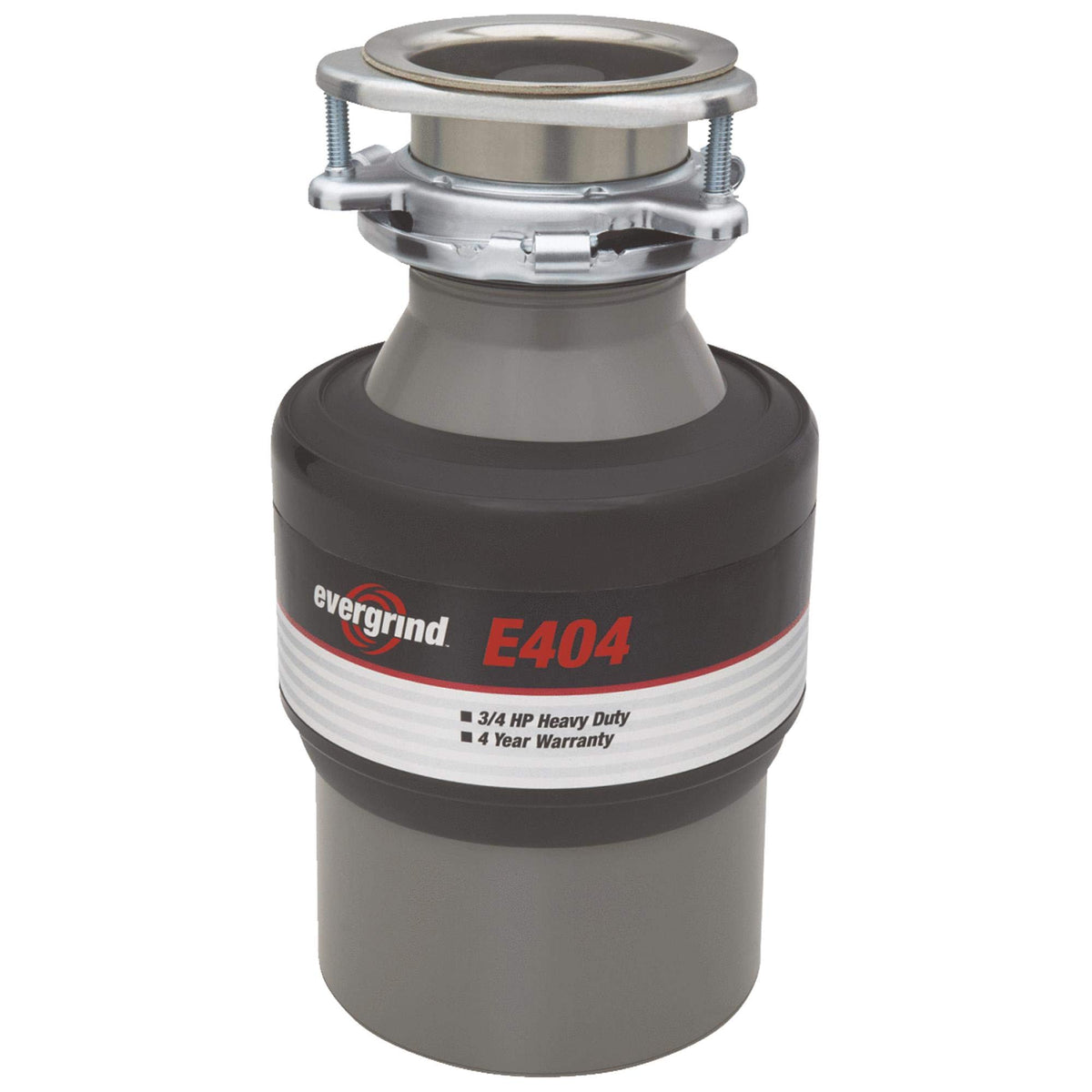 Evergrind 3/4 HP Garbage Disposer by InSinkErator – stainless-steel, Model E404