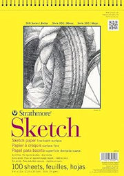 Strathmore 1289301 300 Series Sketch Pad44; 100 Sheets - Sketch Pad44; 14 x 17 In.
