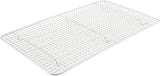 Winco Full Size Steel Pan Grate for Full-size Steam Pan, 10" by 18" | Foodservice, Great for Steam Tables, Buffets and Food Preparation