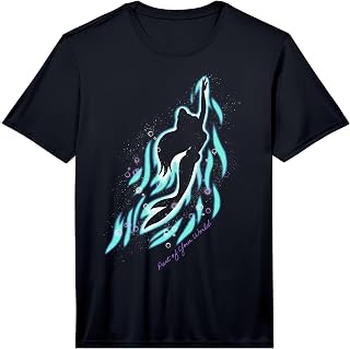 Disney The Little Mermaid Ariel Part of Your World Glow Performance T-Shirt