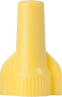 Gardner Bender 16-084 WingGard Twist-On Wire Connectors, 22-10 AWG, Electrical , Yellow, 100 Count (Pack of 1)