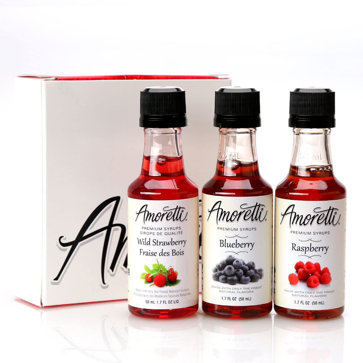 Amoretti Berry Syrups 3 Pack / 25.4 Fl Oz (Pack of 1) / 1 Syrups