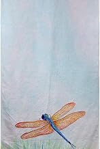 Interiors Amber & Blue Dragonfly Beach Towel