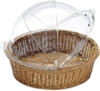 G.E.T. 16 1/4" Clear Round Plastic Dome Cover
