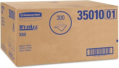 Wypall X60 Towels, Shower Towel, 22 1/2 X 39, White, 100/Box, 3 Boxes/Carton