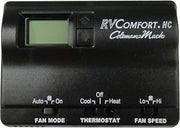 Coleman AIRXCEL 8330-3862 T-Stat Wall Digital Heat/Cool Black Single Stage