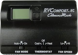 Coleman AIRXCEL 8330-3862 T-Stat Wall Digital Heat/Cool Black Single Stage
