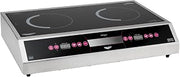 Vollrath 69523 Professional Series Dual Hob Side by Side Countertop Induction Cooker Range -208/240V
