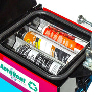 3 Can Aerosol Can Disposal System by Aerovent – All Welded Steel With Aluminum Chamber, Green, Model 10004721