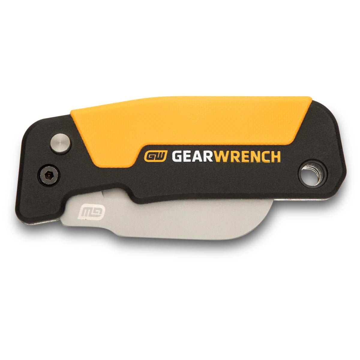 Lineman Folding Hawkbill Knife by GEARWRENCH – Molten Orange & Black, Model GWKHBFDS