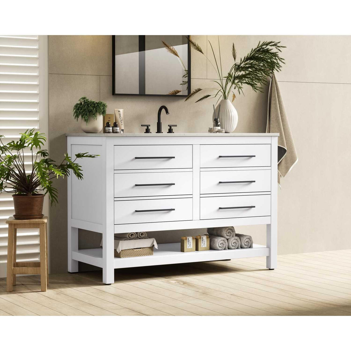 Bathroom Vanity White by karson – White