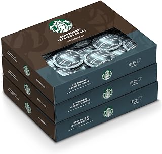 Nespresso Professional Coffee Capsules, Starbucks® Espresso Roast Coffee Bundle, 150-Count Capsules *not compatible with Vertuo or Original machines