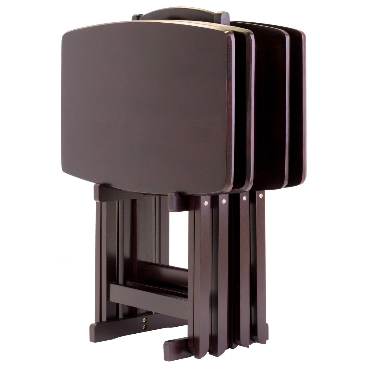 Winsome Espresso / 23.6"W x 15.75"D x 25.5"H / Transitional Folding Tables