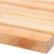Workbench Top - Maple Butcher Block Safety Edge by Global Industrial – 30"L x 48"W x 2"H, Maple Butcher Block, Maple, Model IST011-O-BN