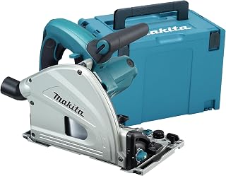 Makita SP6000J 165mm Plunge Cut Saw Complete with Connector Case/ Hex Wrench and Carbide-Tipped Saw Blade