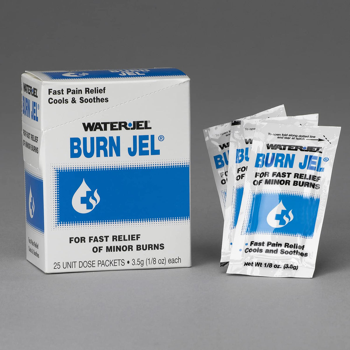 Products Water Jel Burn Jel by Medique – Small, Gel-like substance, White, Model 66622