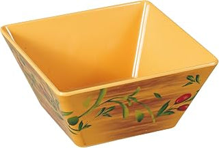 Yanco OL-407 Olive 7.25" Square Bowl