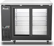 Migali C-BB48SG-HC 48″ Sliding Glass Door Back Bar Refrigerator