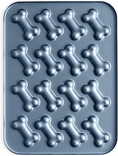 Nordic Ware Formed Puppy Love Treat Pan, 16 Cavities, Twilight Blue