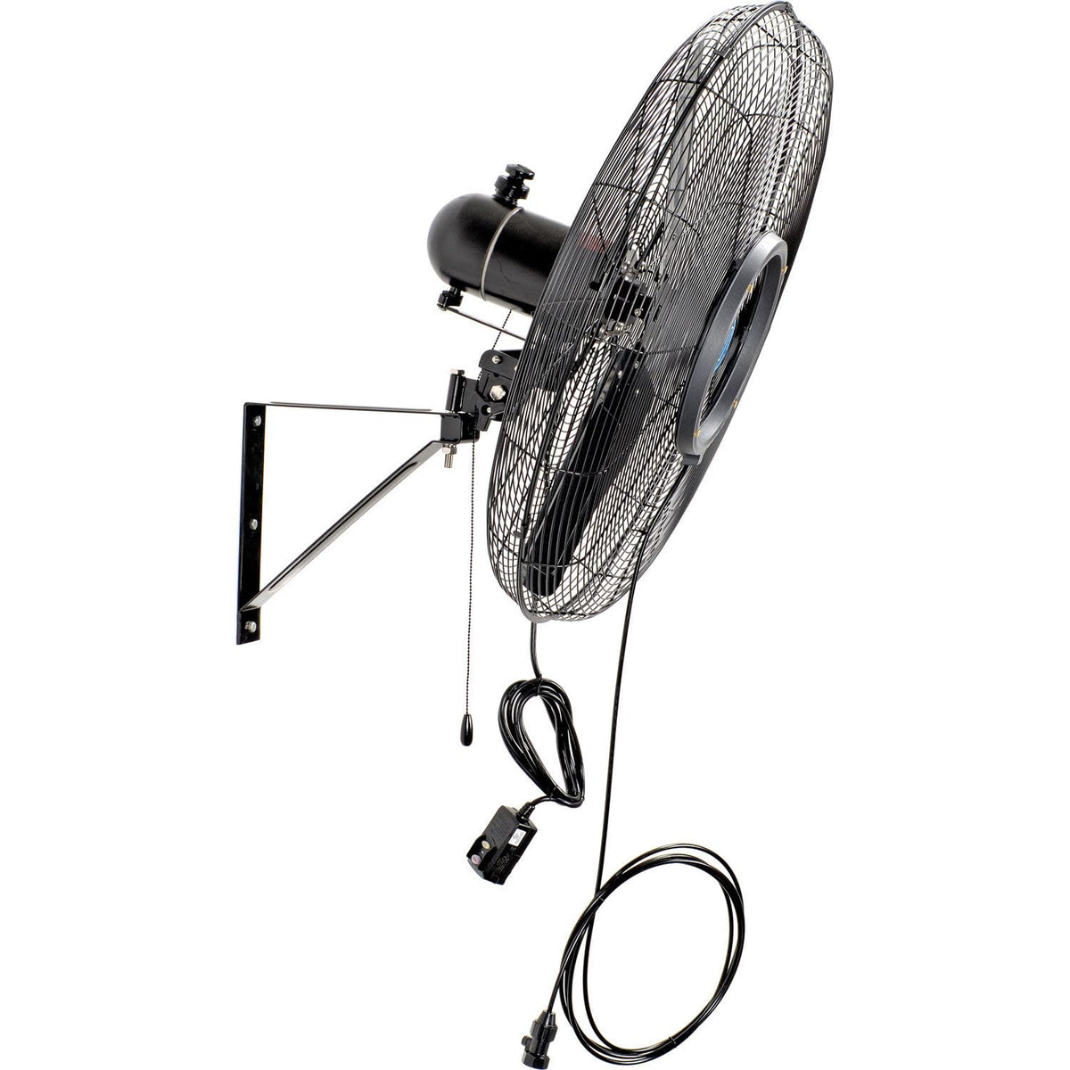Continental DYNAMICSANDREG; 30IN WALL Mounted MISTING Fan – 30IN, Aluminum, Black, Model 293074