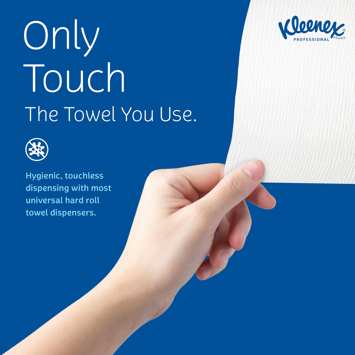 Kleenex Professional Hard Roll Paper Towels – Bulk, 6 Rolls x 600' (50606)