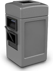 Commercial Zone PRODUCTS 755103 Harbor 1 Waste/WSC,Gray