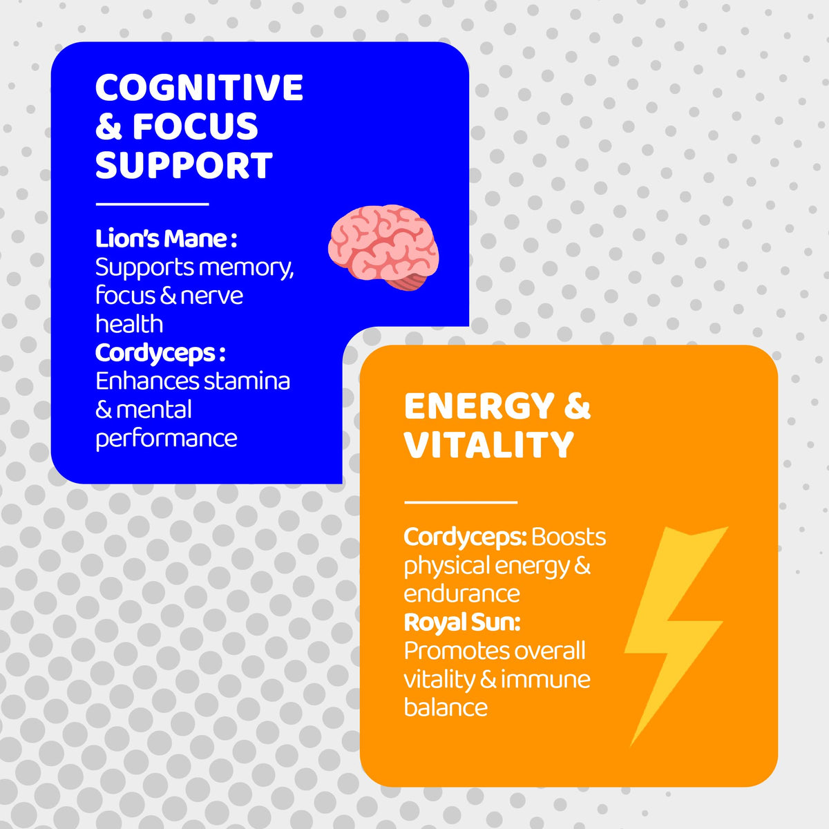 Mushroom Gummies, 10 Super Mushrooms for Immune Support, Focus & Energy - with Lions Mane, Reishi & Cordyceps, 60 Count - Vegan & Gluten Free by Gusevit – Model RQ-XUXJ-UROQ