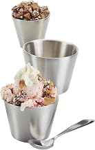 American Metalcraft DWSC7 Sauce Cup, Double Wall, Stainless Steel, 7oz. Capacity, 3-3/8" Dia., 2-5/8" H