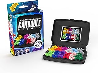 Educational Insights Kanoodle Cosmic - 3D Brain Teaser Puzzles for Kids, Spatial Puzzle Games for Adults, Teens and Kids, Problem Solving Toys and Logic Puzzles, Single Player Games