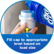 High Def Sparkling Fresh Liquid Laundry Detergent by OxiClean – 60 Fl Oz (Pack of 1), Blue